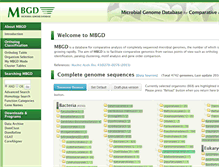 Tablet Screenshot of mbgd.nibb.ac.jp